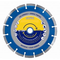 Diamanttrennscheibe EC200 Allesschneider (Universal)  für Schleifmaschinen, cut-off und Tischsägen 178 mm Trockenschnitt